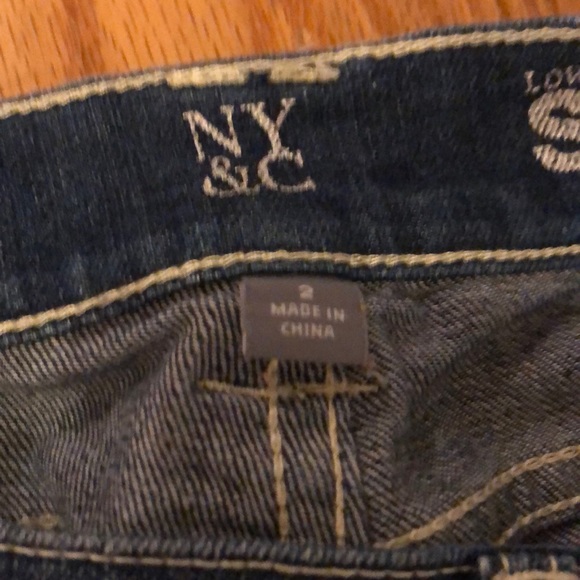 Women’s NY&C Low Rise Skinny Ankle Jeans - Picture 4 of 4